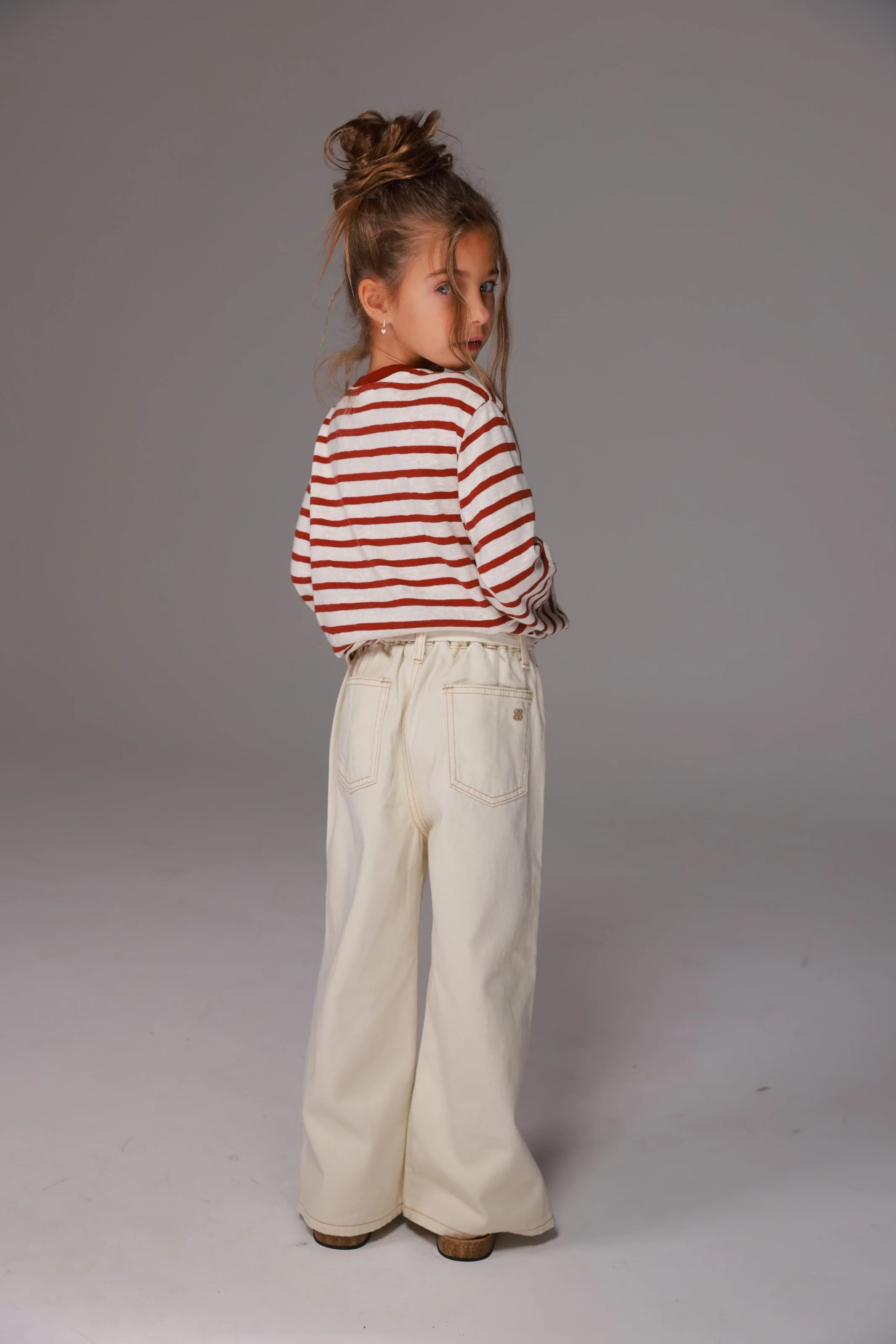 ג'ינס מדלן שמנת - Image 10