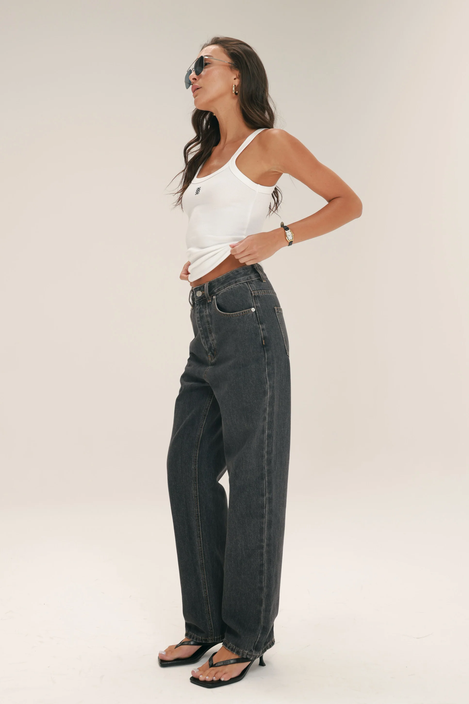 ג'ינס אנטוניו שחור - Image 8