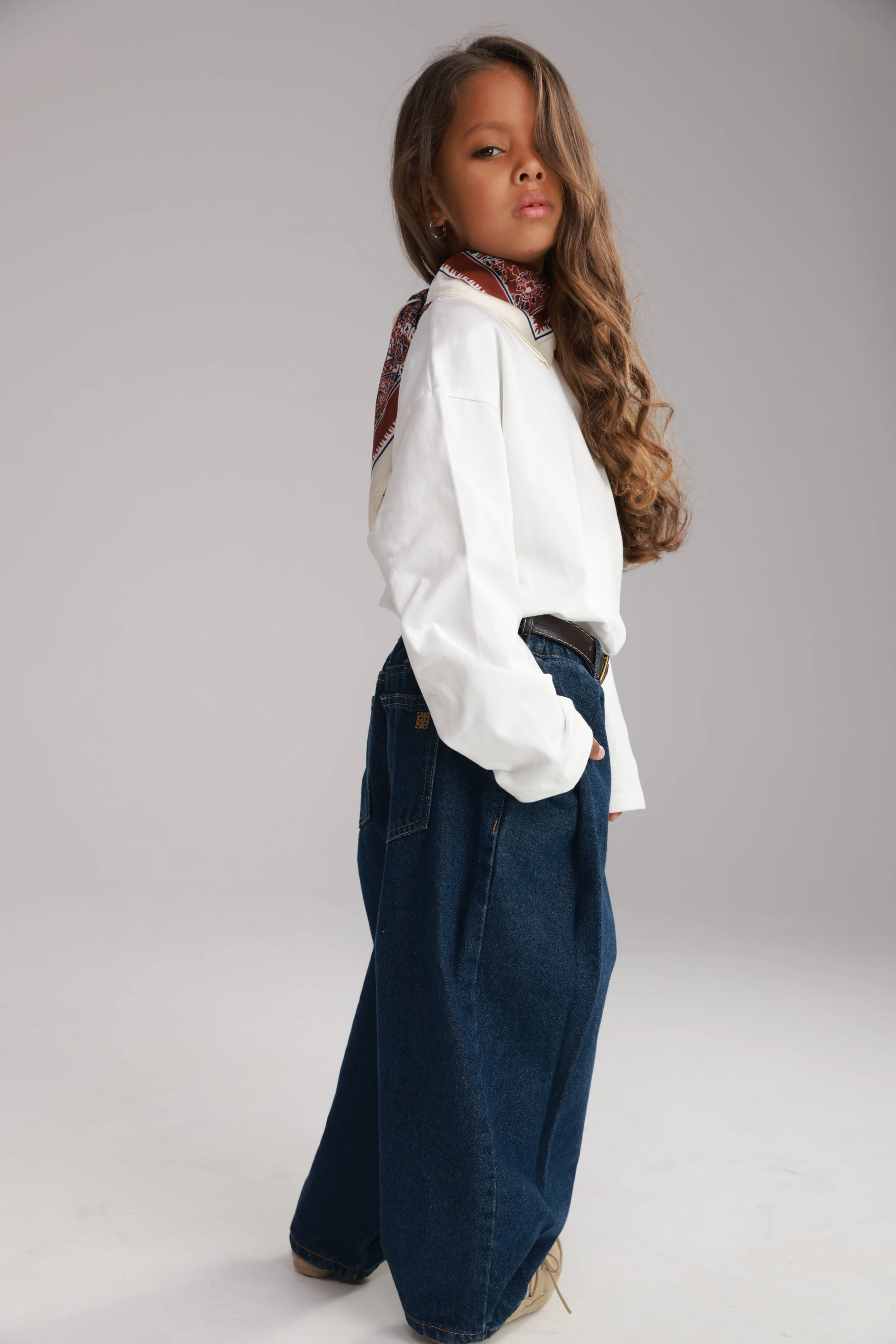 ג'ינס קימי כחול כהה - Image 6
