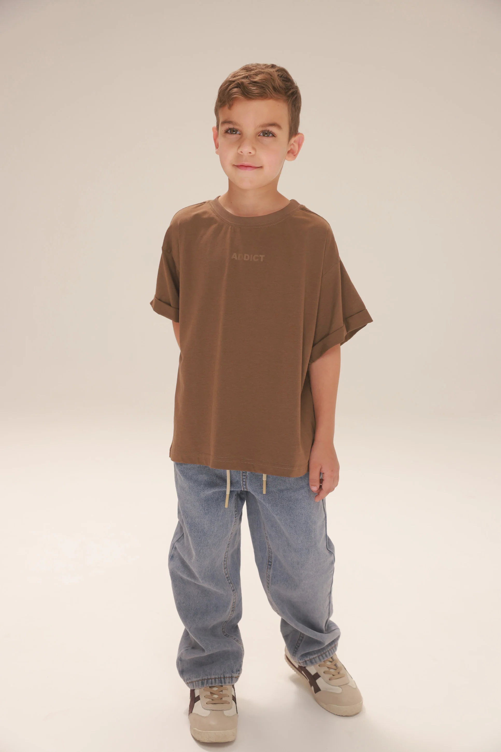 חולצת בילי חומה - Image 6