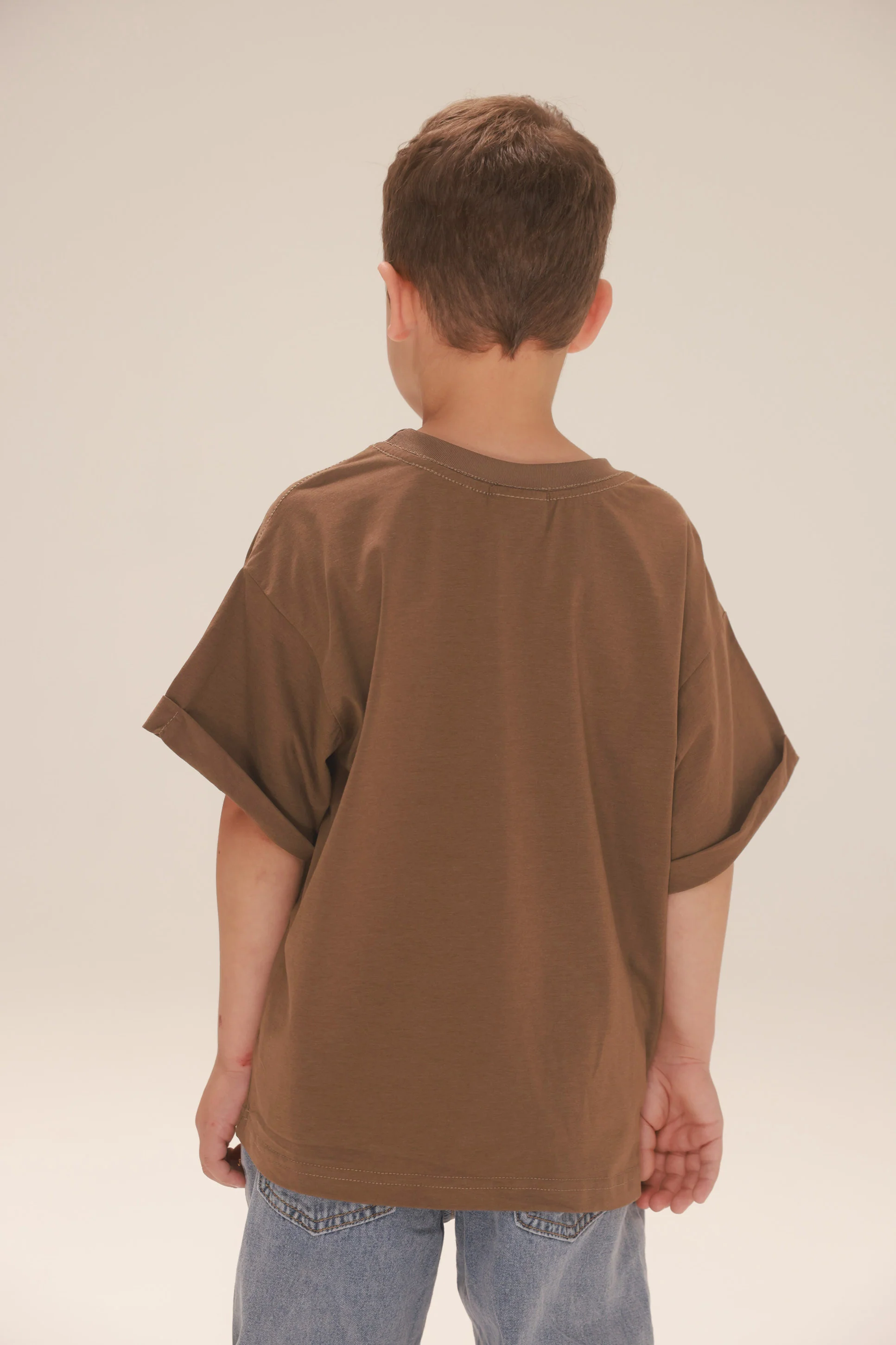 חולצת בילי חומה - Image 7
