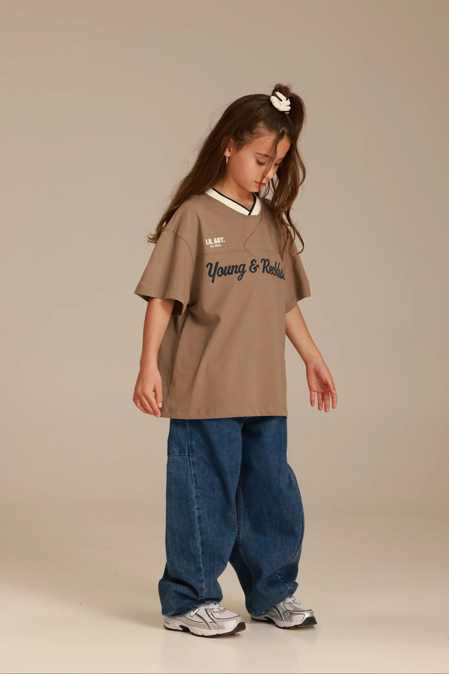 חולצת מריבלה חום בהיר - Image 7