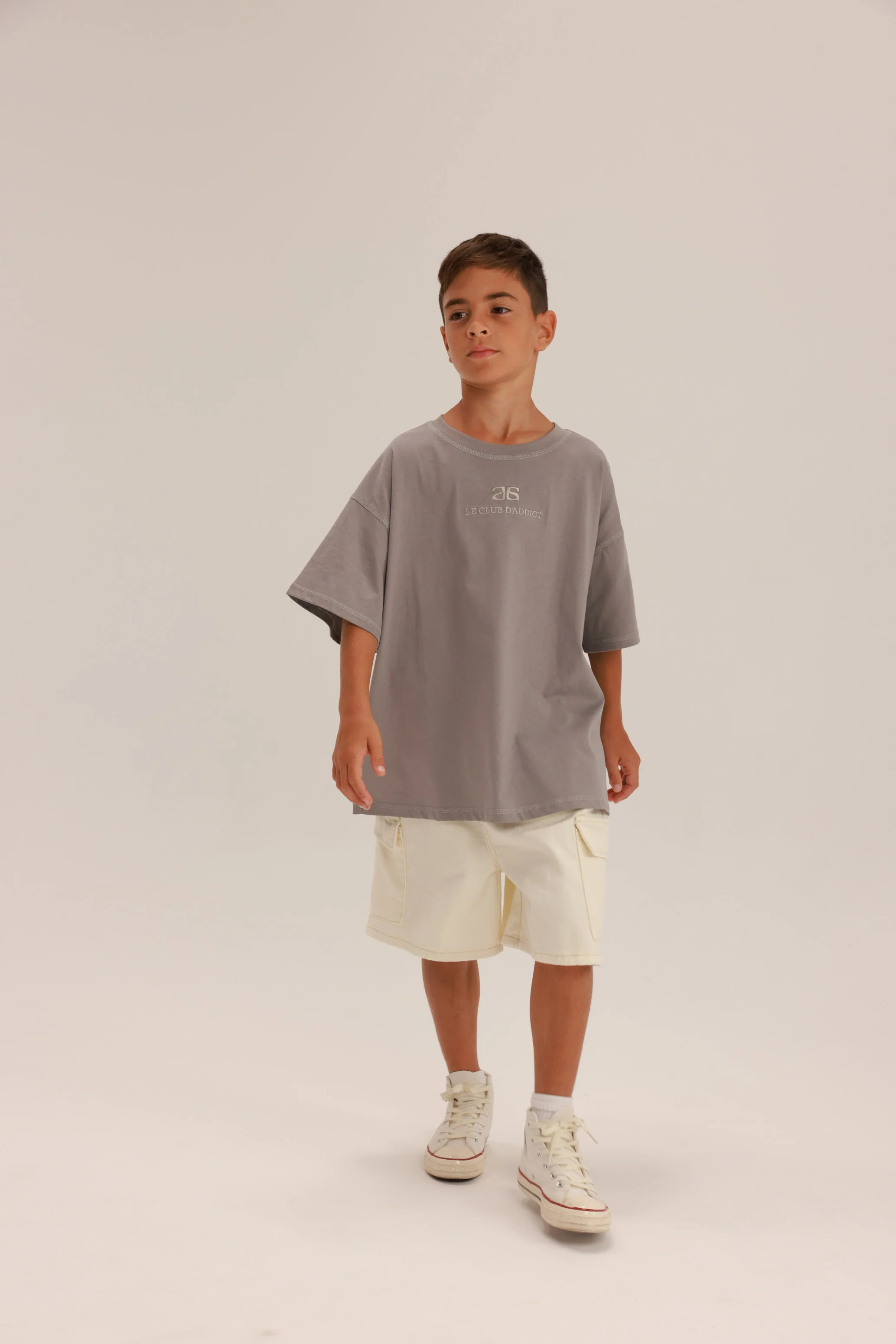 חולצת יאן אפורה - Image 10
